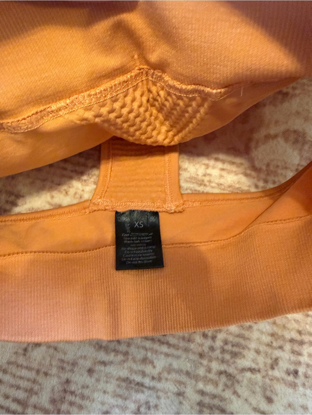 Alphalete Tangerine Racerback Support Bra - Picture 3 of 3